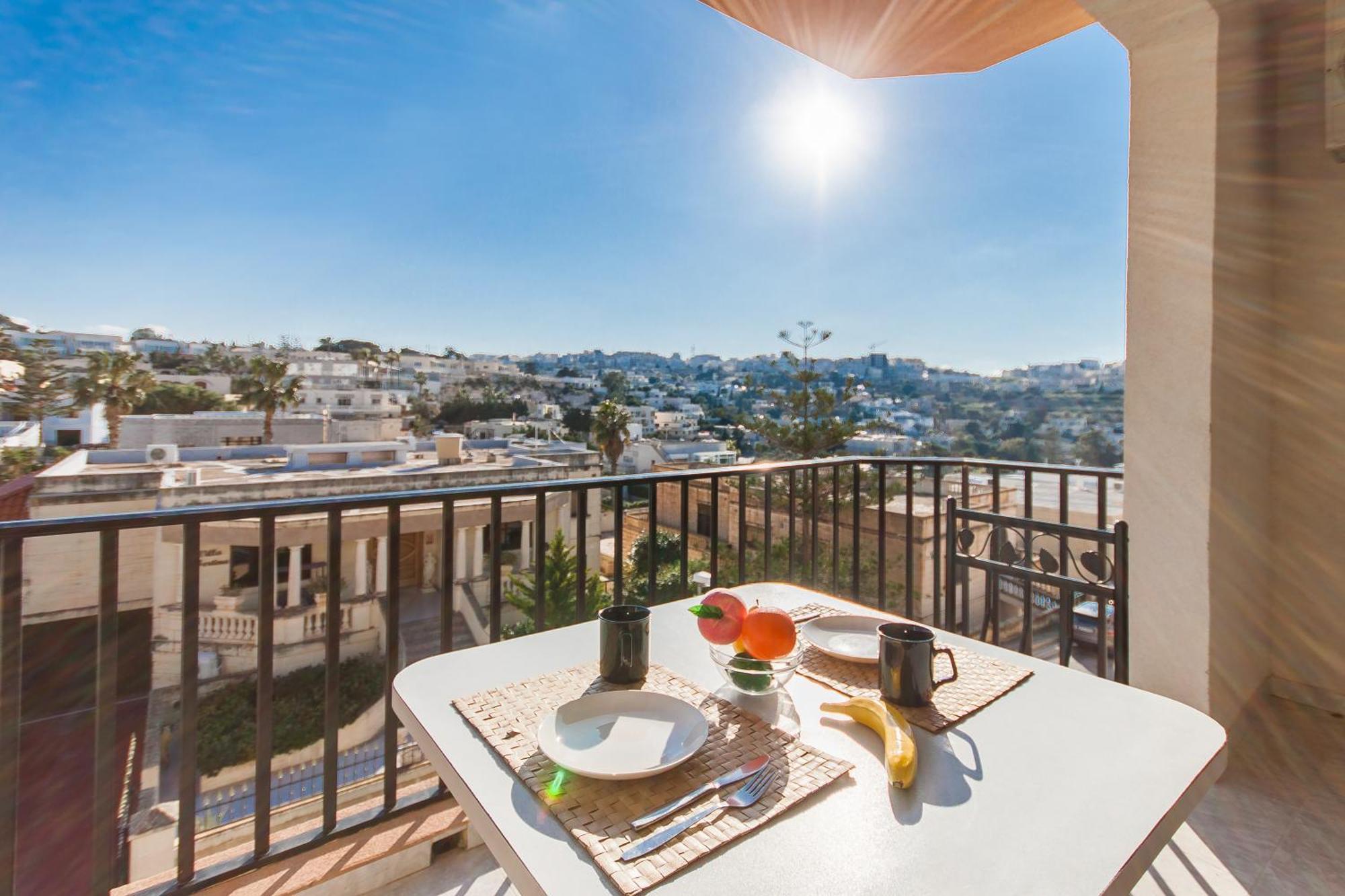 Pool & Sea Merill Apartments Mellieħa Екстериор снимка