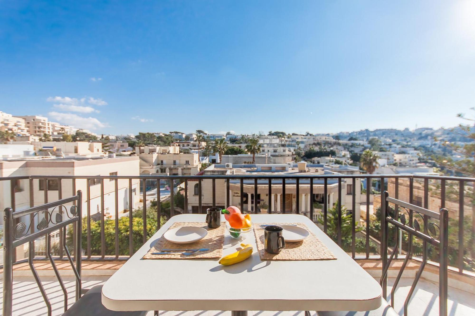 Pool & Sea Merill Apartments Mellieħa Екстериор снимка