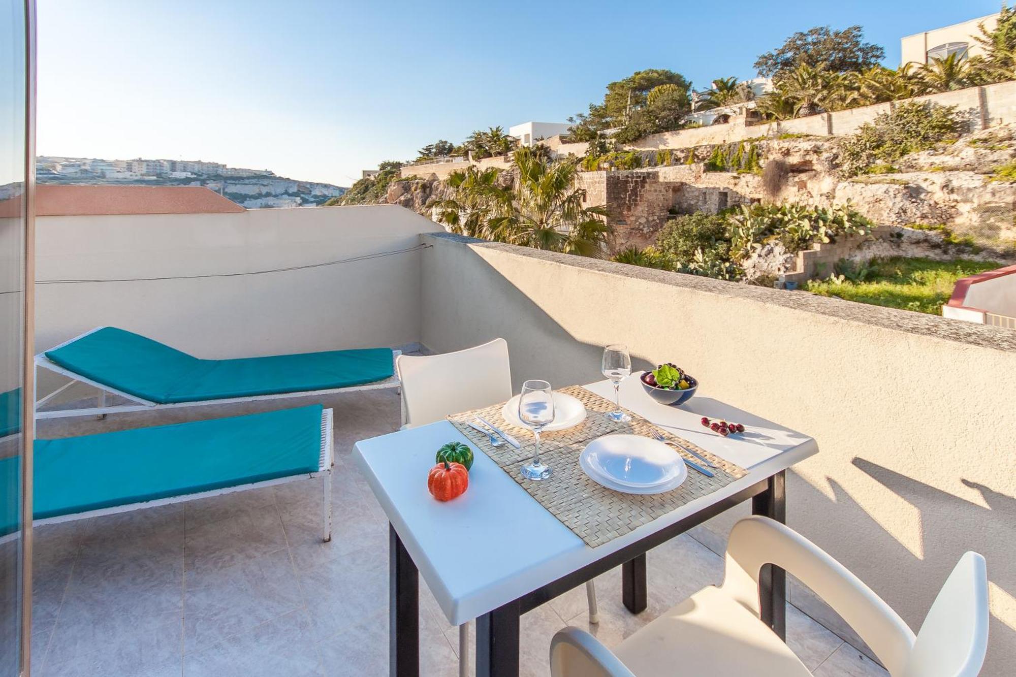 Pool & Sea Merill Apartments Mellieħa Стая снимка